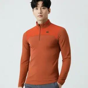 [밀레] 가을 기능성 남성 집업티셔츠 322
