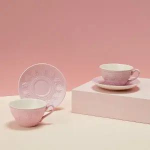[웨지우드](본점)페스티비티 커피잔 2인조 (핑크)