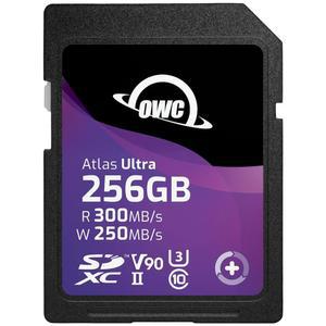 [미국배송] OWC ATLAS 울트라 256GB SDXC UHS-II V90 미디어 카드