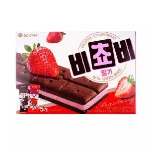 신상 오리온 비쵸비 딸기 125g