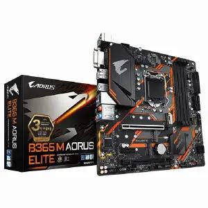 GIGABYTE B365 M AORUS ELITE 메인보드 백패널 포함