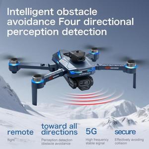 2025 신형 GT8 FPV 드론 GPS 8K 전문가용 HD 360 °   듀얼 카메라 5G WIFI 브러시리스 모터 장애물 회피