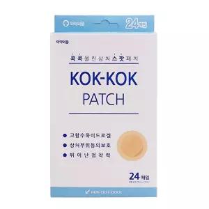 콕콕 패치 24매입 3개 원형 하이드로겔 원형 밴드