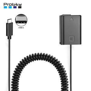 AC-20 USB-C 어댑터 NP-FW50 더미 배터리  호환호환 알파 ZV-E10 A6000 A7 A7II