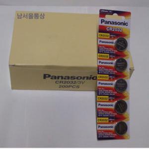 정품/파나소닉건전지 10알/CR2032(3V)220mAh 리듐전지