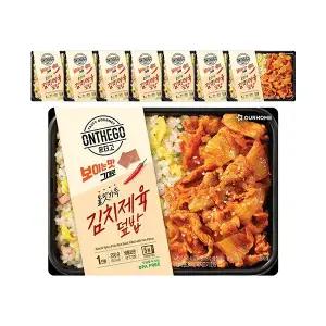 아워홈 온더고 김치제육덮밥 290g, 8개