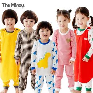 [더미누][가을신상]3,710원~/파자마잠옷/7부/9부/긴팔/유아/아동/주니어/내의/내복/유아내의/아동내의/수면