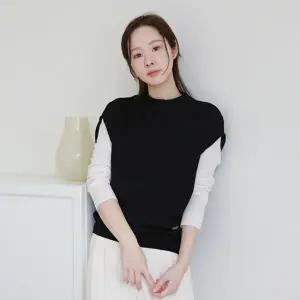 [르포엠]이태리 울100 모크넥 멀티 베스트
