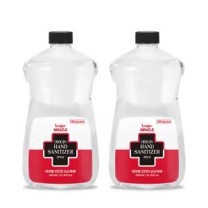 미라클 오리진 손소독제 리필 액상타입 1000mL x2