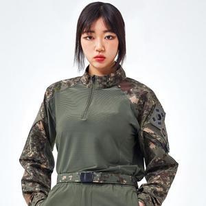 헤세드 전술 컴뱃셔츠 H 검정 디지털 택티컬 밀리터리 룩 군대 군인 서바이벌 육군
