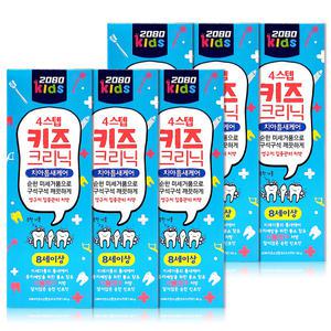 2080 키즈크리닉 치약 4단계 80g x 6개 (8세이상)
