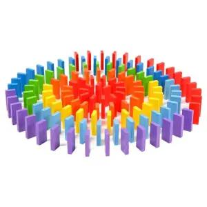 원목 무지개 도미노 700pcs