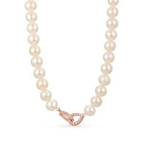 14k 포인트 담수진주 비드 목걸이(7mm)