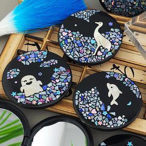 오렌지몰 자개공예 나전칠기 만들기 키트  DIY 원형 손거울 1118688