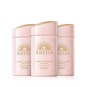 아넷사 퍼펙트 UV 선스크린 마일드 밀크 NA 60ml 3개