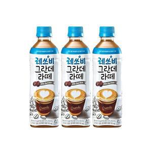 롯데 레쓰비 그란데 라떼 500ml 24개 라떼커피