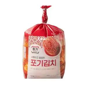 종가집 시원깔끔 포기김치 2.8KGx1개 (냉장)