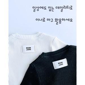 [로아앤제인](김해점)스누피골지티셔츠_2color