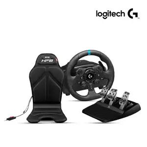 [Logitech]로지텍코리아 G923 트루포스 레이싱휠,NLR HF8 진동시스템 패키지(PS5/PS4/PC)