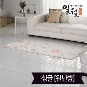 [일월] 핑크블로썸 카본 전기매트_싱글(90x180)_디지털(원난방)