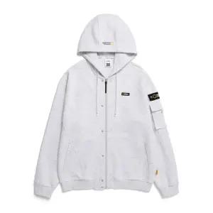 내셔널지오그래픽 N241MJP904 데일리 와펜 후드집업 점퍼 M IVORY