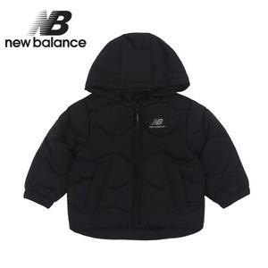 [기타]뉴발란스 키즈 초경량 후드탈착 다운집업(NK9QC4303U-19)_블랙