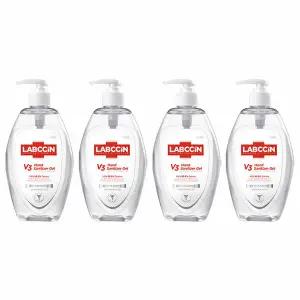 랩신 V3 핸드 새니타이저겔 500ml x 4개/사무실 손소독제 손소독젤 손소독겔