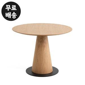 [벤티스가구]벤디 원형 다이닝 테이블 식탁 주방 카페 까페 인테리어 탁자(1000/오크내츄럴)