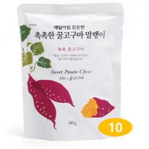 한울 매일 아침 든든한 촉촉한 꿀고구마 말랭이 60g 10개