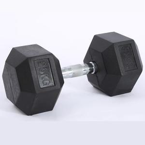 고무 냄새없는 PEV 육각 아령 헬스장 덤벨 홈짐 홈틀 25kg 1개, 2개