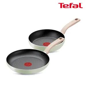 테팔 인덕션 민트 세이지 후라이팬 2종(20cm+24cm)