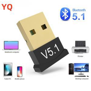 PC 노트북 키보드 태블릿 전화 프린터 게임 스피커 무선 송신 수신기에 대한 새로운 USB 블루투스 5 1 동글 어댑터