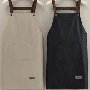 무지 방수 앞치마 학원 어린이집/가게/업소/업장/매장/식당/주방/요리/조리/가정/카페/바리스타/유치원/
