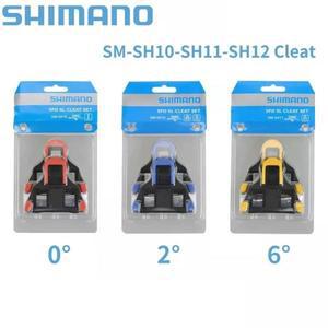 시마노 SPD-SL 0/2/6 ° SM-SH10/SH11/SH12 Fahrrad 페달 클리트 세트 Rennrad