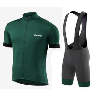 사이클링 저지 2025 팀 Raudax 남자 세트 레이싱 자전거 의류 정장 통기성 산악 Sportwears