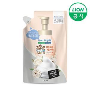 아이깨끗해 약산성 바디워시 너리싱케어 650g 리필 1개  화이트부케향) 쫀쫀한 거품 맨손 샤워