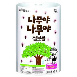 나무야나무야 1+1+1 점보롤 2겹 250m 4롤 x 3개