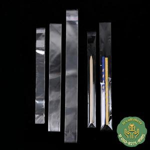 TETP 200Pcs 팔찌 목걸이 연필 쥬얼리 선물 액세서리 포장 비닐 봉투에 대 한 긴 분명 자기 접착 가방