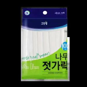 크린랩 나무젓가락 100개입