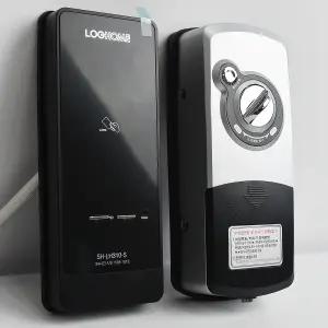 에버넷 SH-LH310-S 샷시문 도어락 세이프 유리문 가마찌도어 샤시문 상가 카드+번호키