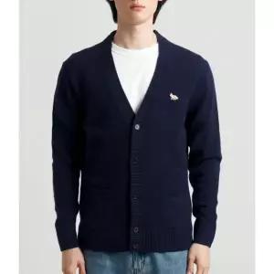 공식정품 메종키츠네 남성 가디건 MAISON KITSUNE BABY FOX PATCH COSY CARDIGAN (HM00501KT1006-NA/P480)