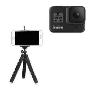 GOPRO9 호환 액션캠 관절 삼각대 소형 문어 고릴라 휴대폰 캡용 고프로 휴대용 부품 악세사리 소품 미니