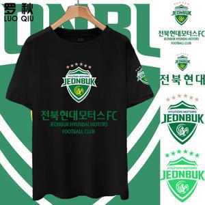 전북 현대 유니폼 여성 옷면 반팔 남성 이통구 여름 축구 티셔츠