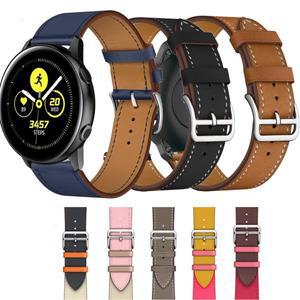 삼성 갤럭시 시계 FE 7 6 5 4 /Active 2 /Watch5 Pro/Watch6/watch4 클래식 42mm 밴드용 가죽 스트랩