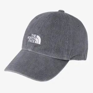 [노스페이스] [노스페이스 공식] NE3CR01O 화이트라벨 로고 볼캡_데님_GRAY