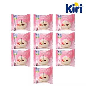 끼리 크림치즈 찰떡 스트로베리 10개 / 개별포장 찹쌀떡 아이스찰떡 모찌 퓨전떡 디저트 인생떡