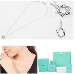 여자 티파니 다윗의 별 목걸이 12mm 스타 다비드 펜던트 실버 선물 생일 기념일 여자친구 와이프