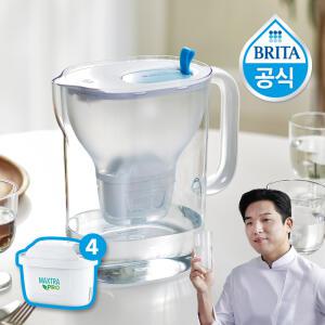 브리타 정수기 스타일XL 3.6L+총필터 4입