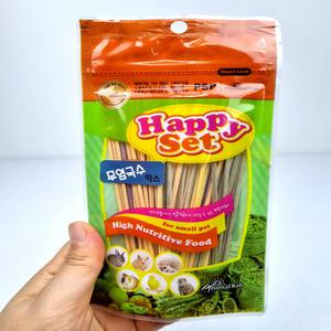 애니멀밥 무염국수 4종믹스60g 당근 호박 뽕잎 자색고구마 앵무새 햄스터 토끼 소동물간식 중면국수간식