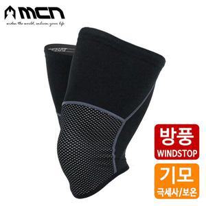 [MCN] 방풍기모 무릎토시 블랙 니워머 무릎보호대